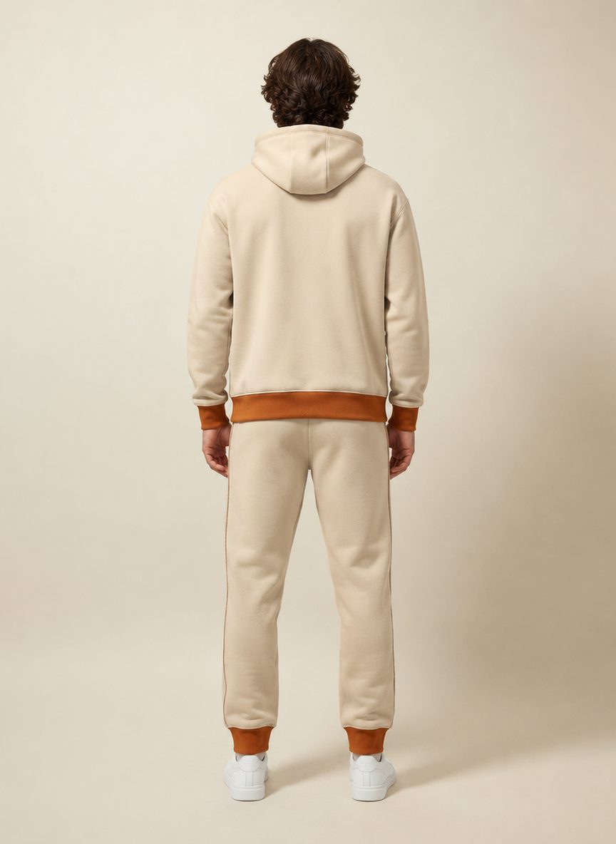 The same set seen from behind: plain back, no panel or back pocket.