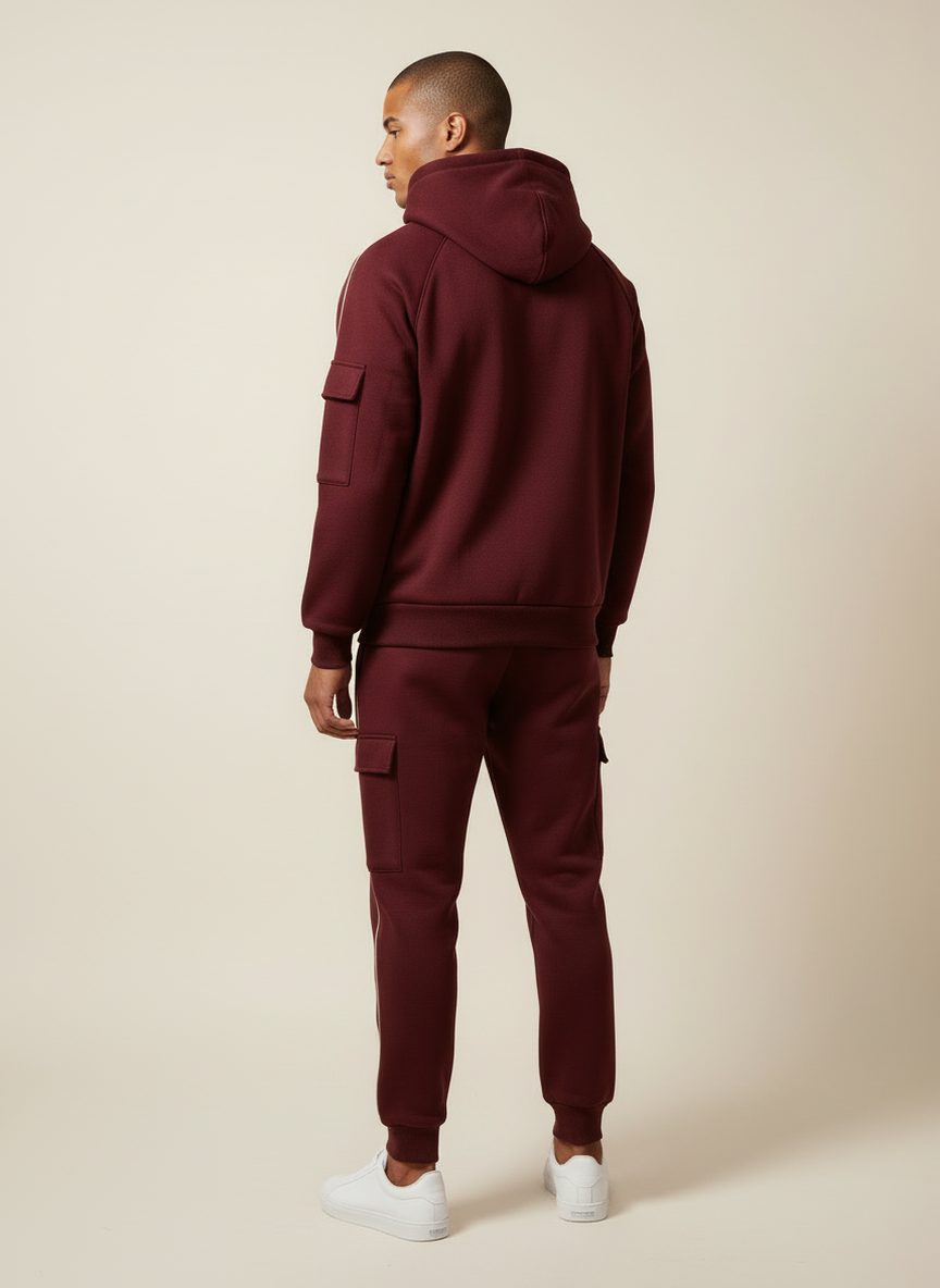 Cargo Zip Capuche — vue à 135°