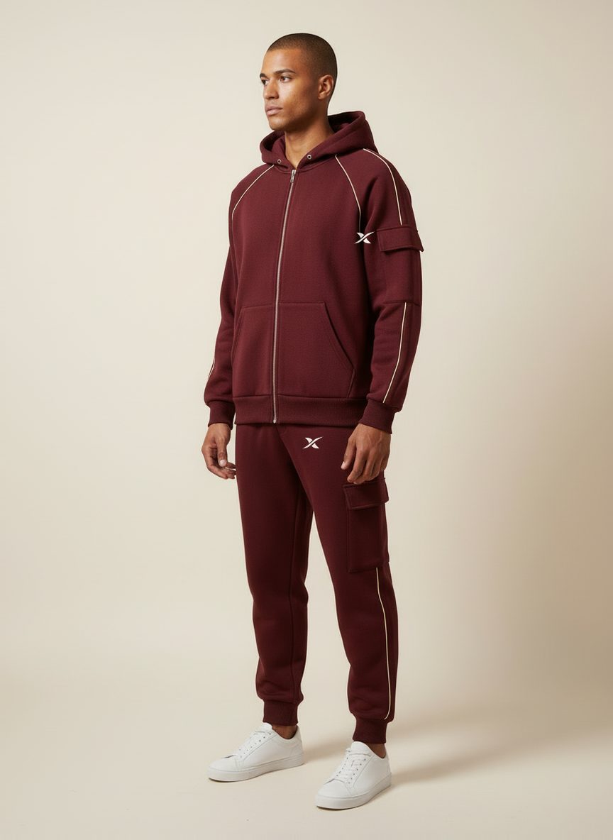 Cargo Zip Capuche — vue à 315°